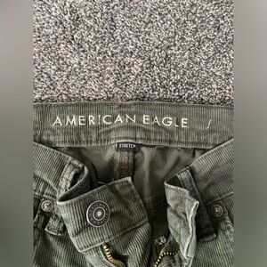 American Eagle Outfitters Olive Green Straight Leg Pants